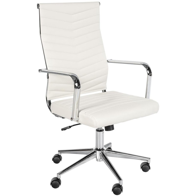 Silla de Oficina KOBE en Piel color Negro