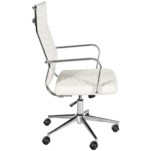Silla de Oficina KOBE en Piel color Negro