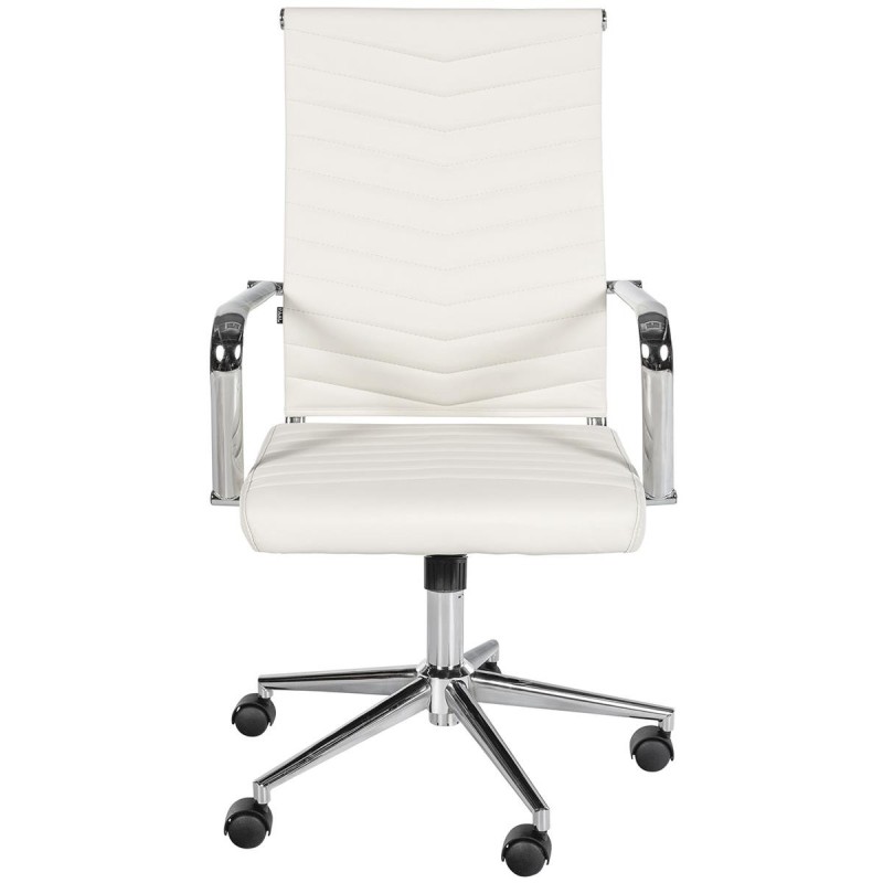 Silla de Oficina KOBE en Piel color Negro