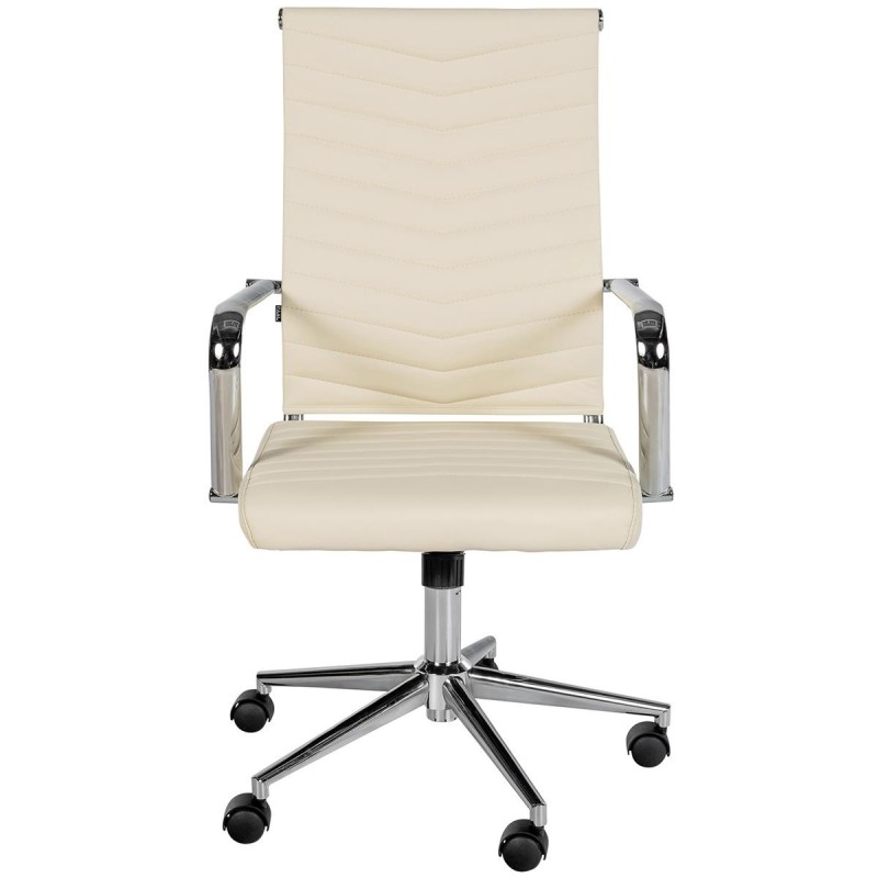 Silla de Oficina KOBE en Piel color Negro