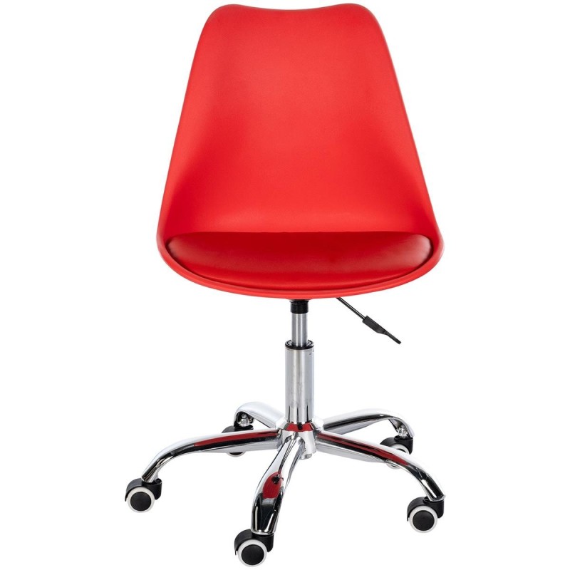 Silla de Oficina BAVIERA en Piel color Negro