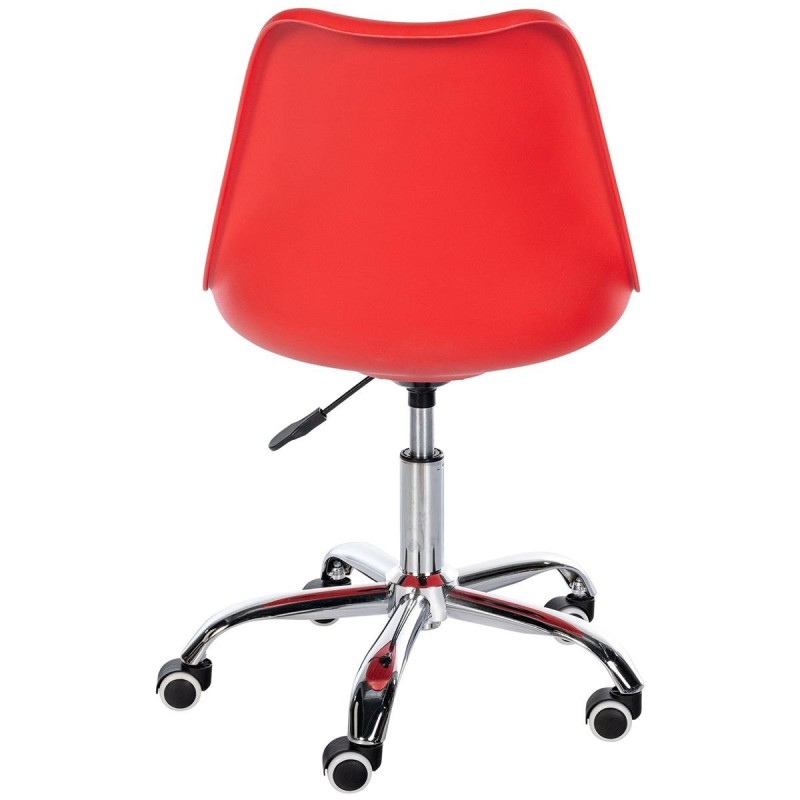 Silla de Oficina BAVIERA en Piel color Negro