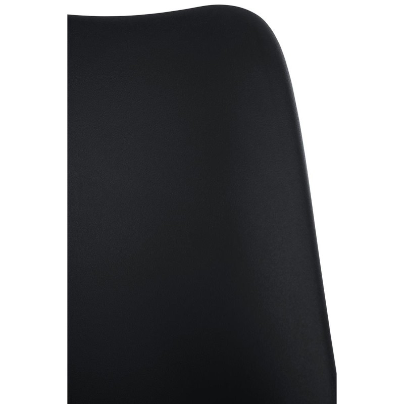 Silla de Oficina BAVIERA en Piel color Negro