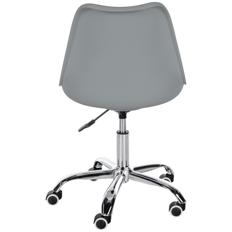 Silla de Oficina BAVIERA en Piel color Negro