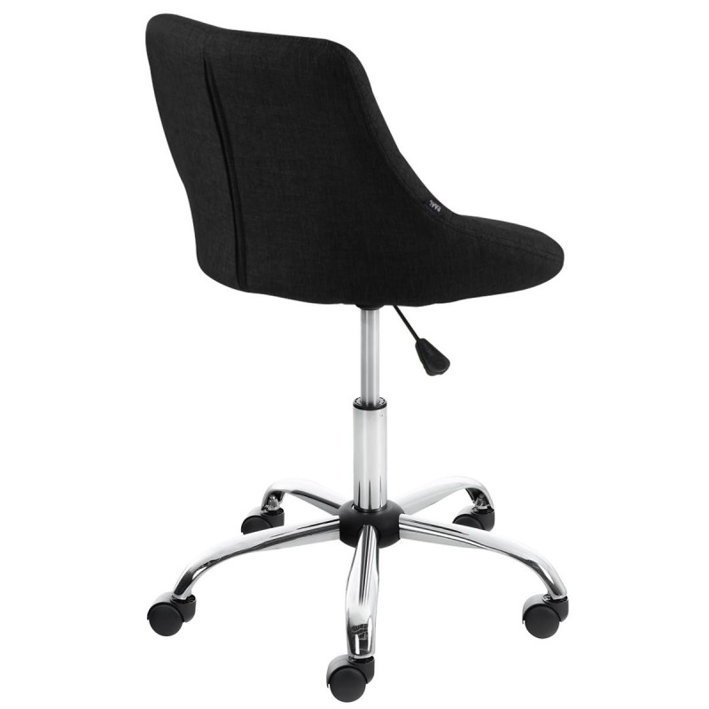 Taburete de Oficina DOVER TELA, color Negro