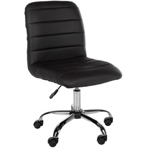 Silla de Oficina KIMU en Piel color Blanco