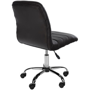 Silla de Oficina KIMU en Piel color Blanco