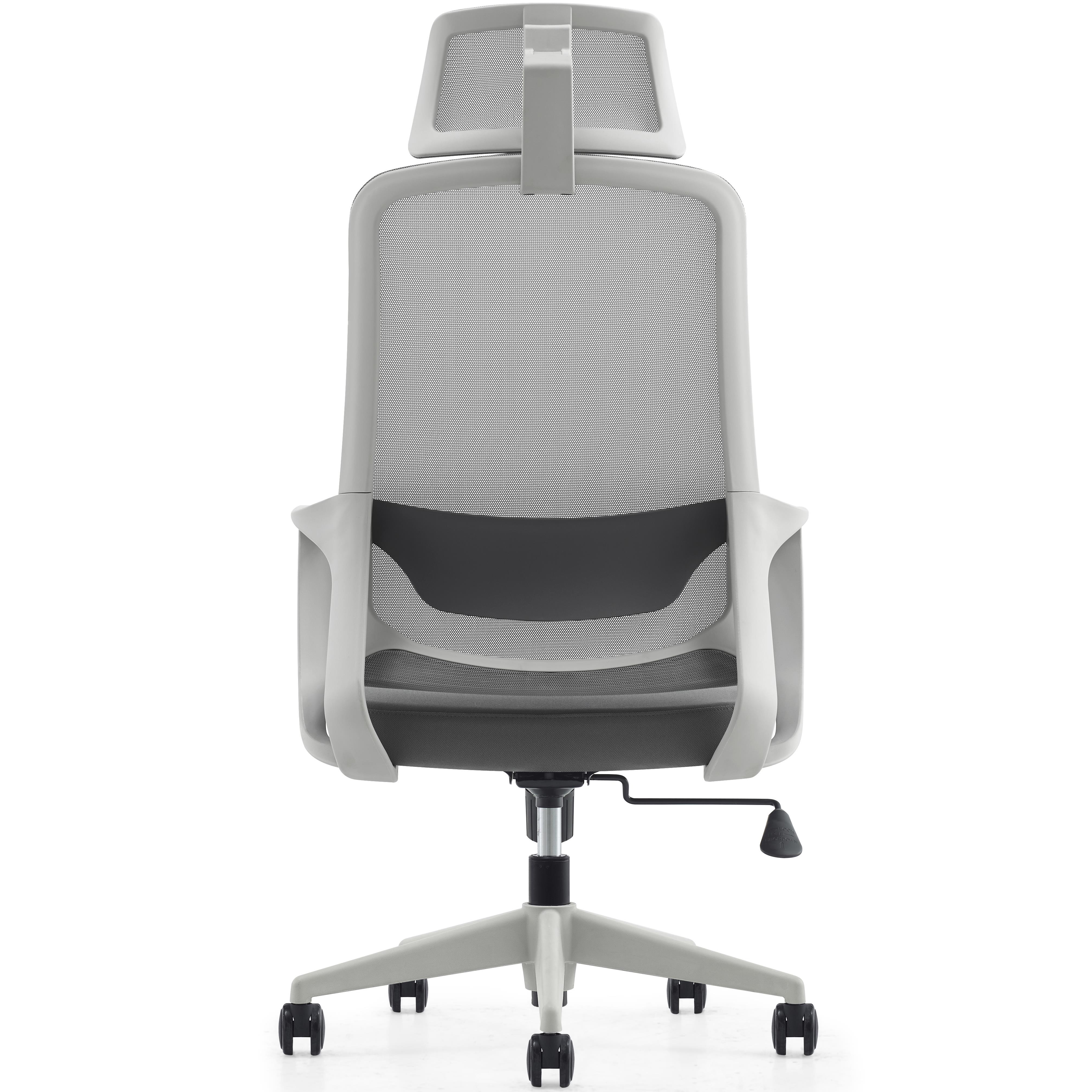 Silla de Oficina LUNA, Diseño ergonómico, Reposacabezas, Soporte Lumbar, En Negro