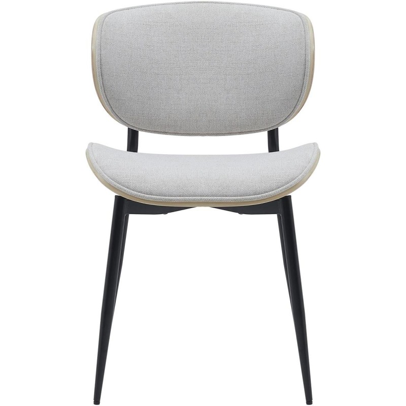 Silla de Confidente BRONSON, cómoda y elegante, color negro