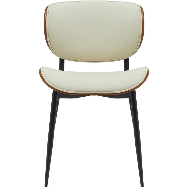 Silla de Confidente BRONSON, cómoda y elegante, color negro