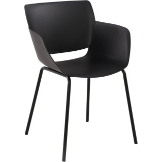 Silla de Confidente RIKO color Negro 2