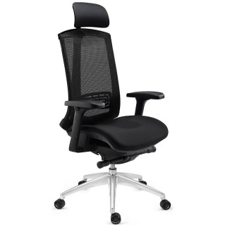 Silla ergonómica RAPTOR, totalmente ajustable, gran calidad, negro