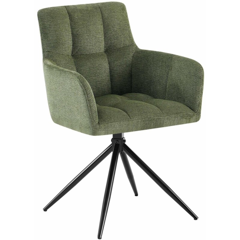 Silla de Confidente KEMP en Tela color Azul