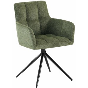 Silla de Confidente KEMP en Tela color Azul