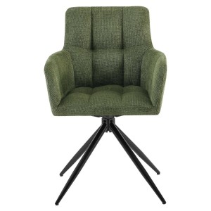 Silla de Confidente KEMP en Tela color Azul
