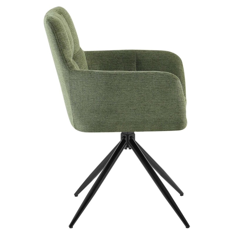 Silla de Confidente KEMP en Tela color Azul
