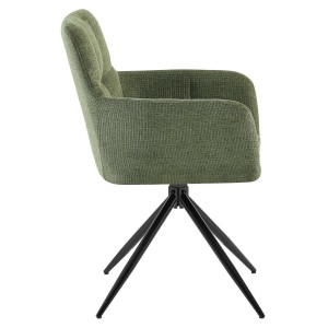 Silla de Confidente KEMP en Tela color Azul