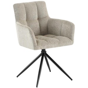 Silla de Confidente KEMP en Tela color Azul