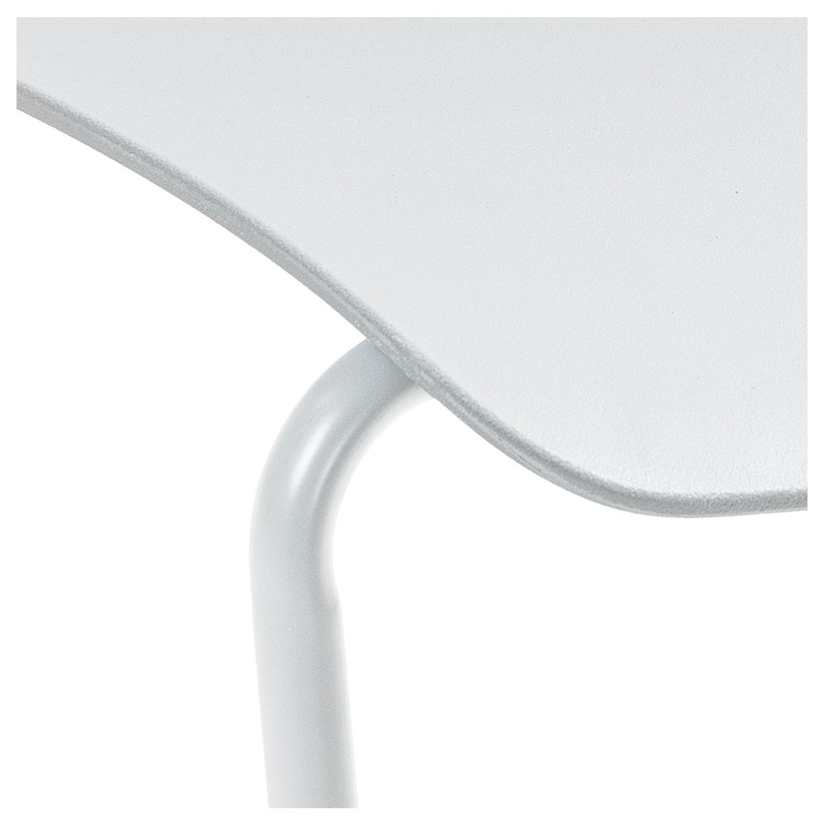 Silla de Confidente MARION, Apilable, Robusta Estructura Metálica, color Negro