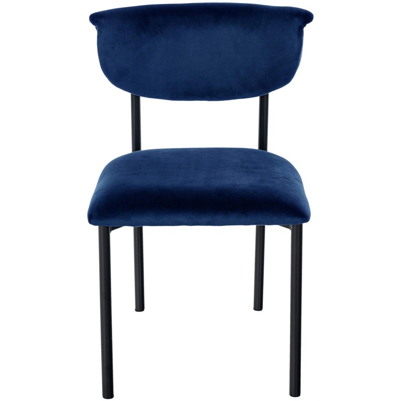 Silla de Confidente TUCKER, en tercipleo color negro