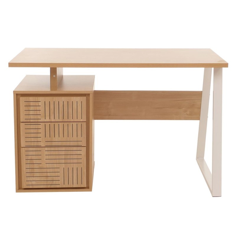 Mesa de Ordenador HESSEN en Madera color Olmo