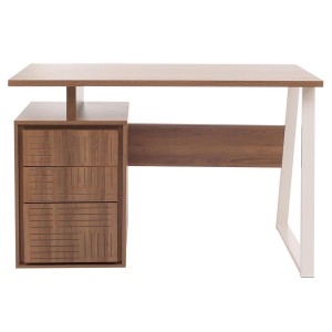 Mesa de Ordenador HESSEN en Madera color Olmo