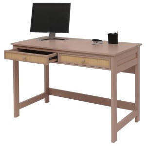 Mesa de escritorio ORBIT, en madera color negro