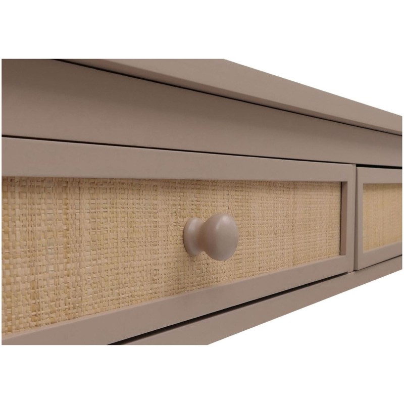 Mesa de escritorio ORBIT, en madera color negro