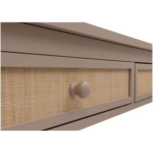 Mesa de escritorio ORBIT, en madera color negro