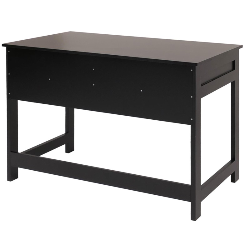 Mesa de escritorio ORBIT, en madera color negro