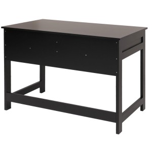 Mesa de escritorio ORBIT, en madera color negro
