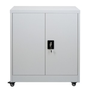 Armario Archivador BRENTON color Gris Claro 