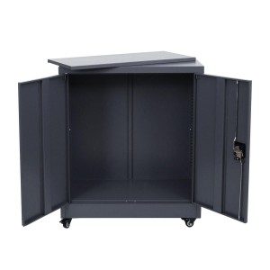 Armario Archivador BRENTON color Gris Claro 