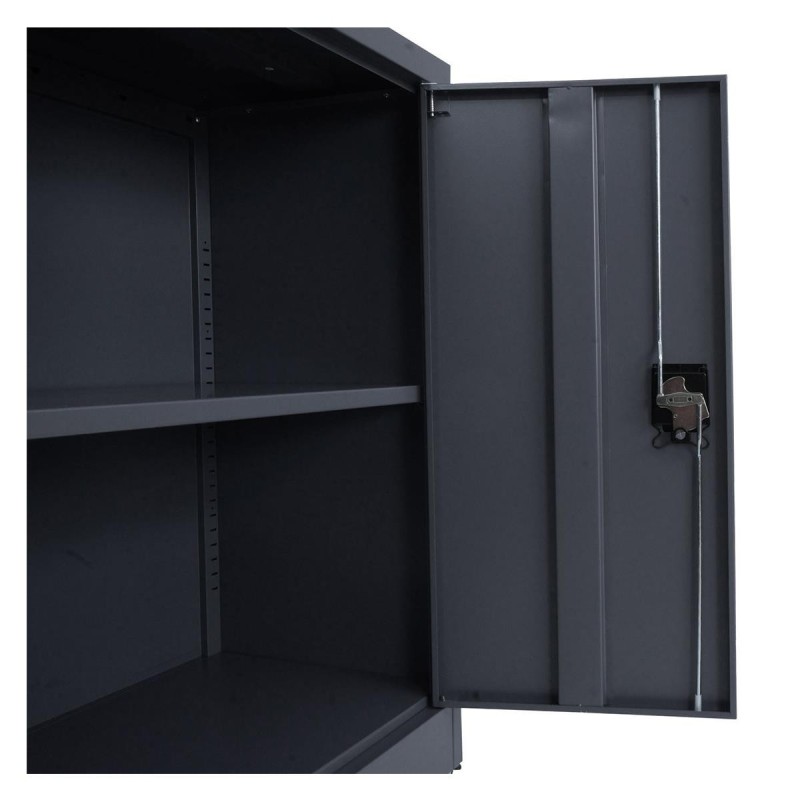 Armario Archivador BRENTON color Gris Claro 