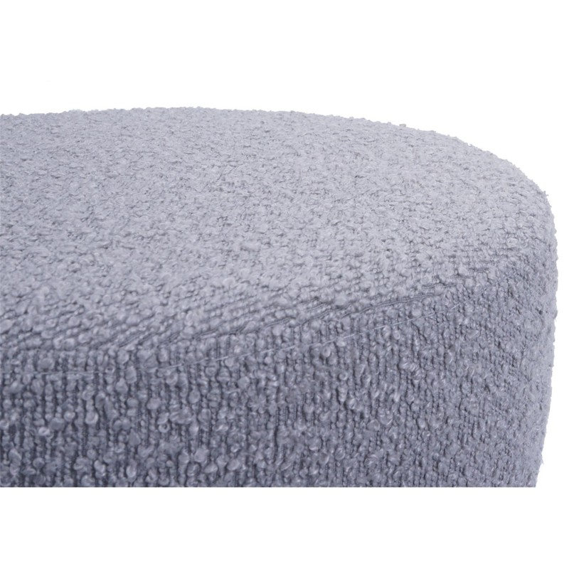 Taburete de oficina BLOOM, en tela color gris oscuro