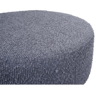Taburete de oficina BLOOM, en tela color gris oscuro 2