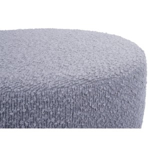 Lote de 2 Taburetes de oficina BLOOM, en tela color gris oscuro