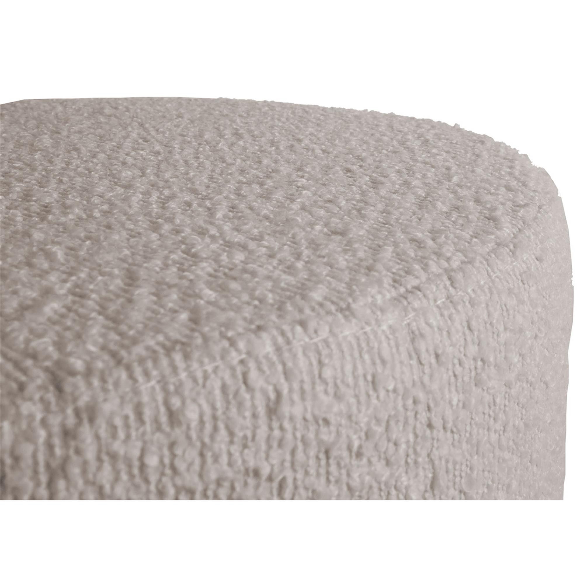 Lote de 2 Taburetes BLOOM, Giratorio 360º, Grueso Acolchado, en Tela color Gris Oscuro
