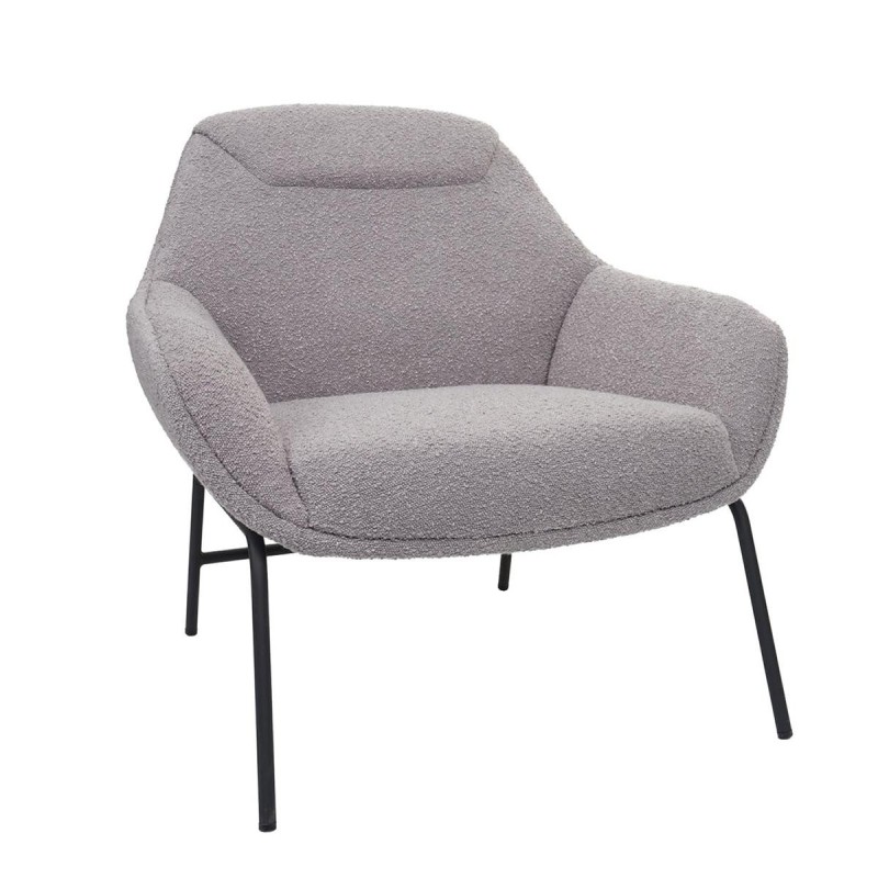 Silla de Confidente de Diseño COLTEN en Tela color Crema