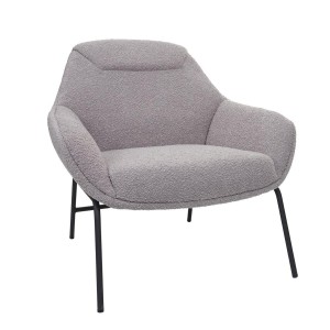 Silla de Confidente de Diseño COLTEN en Tela color Crema
