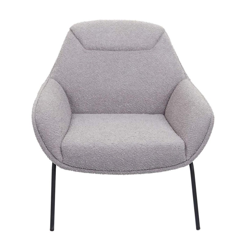 Silla de Confidente de Diseño COLTEN en Tela color Crema