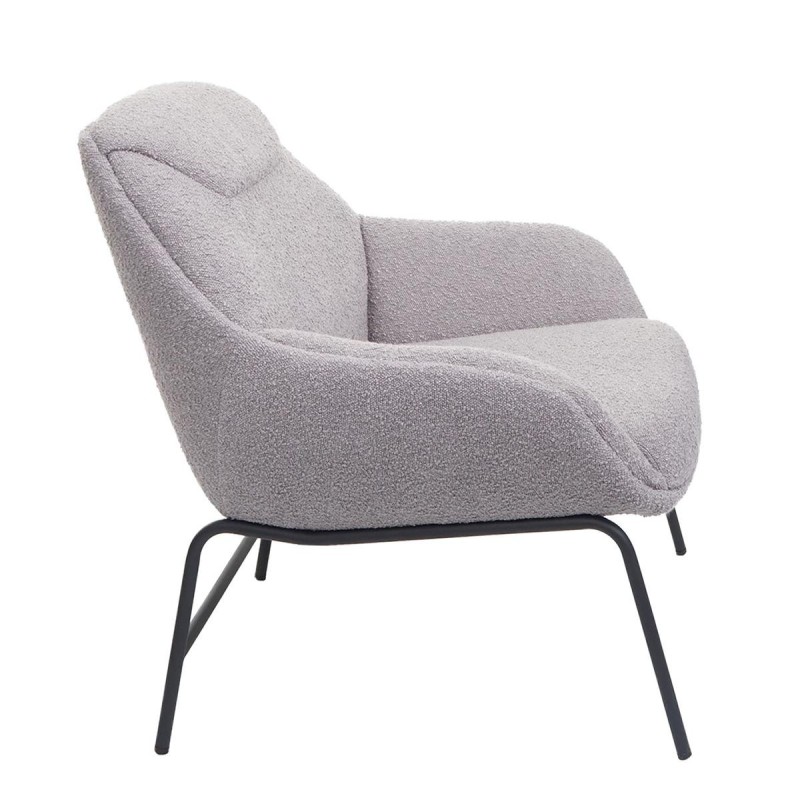 Silla de Confidente de Diseño COLTEN en Tela color Crema