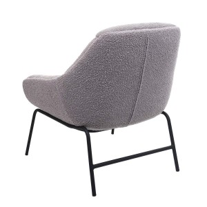 Silla de Confidente de Diseño COLTEN en Tela color Crema