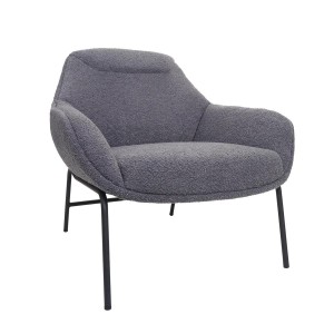 Silla de Confidente de Diseño COLTEN en Tela color Crema
