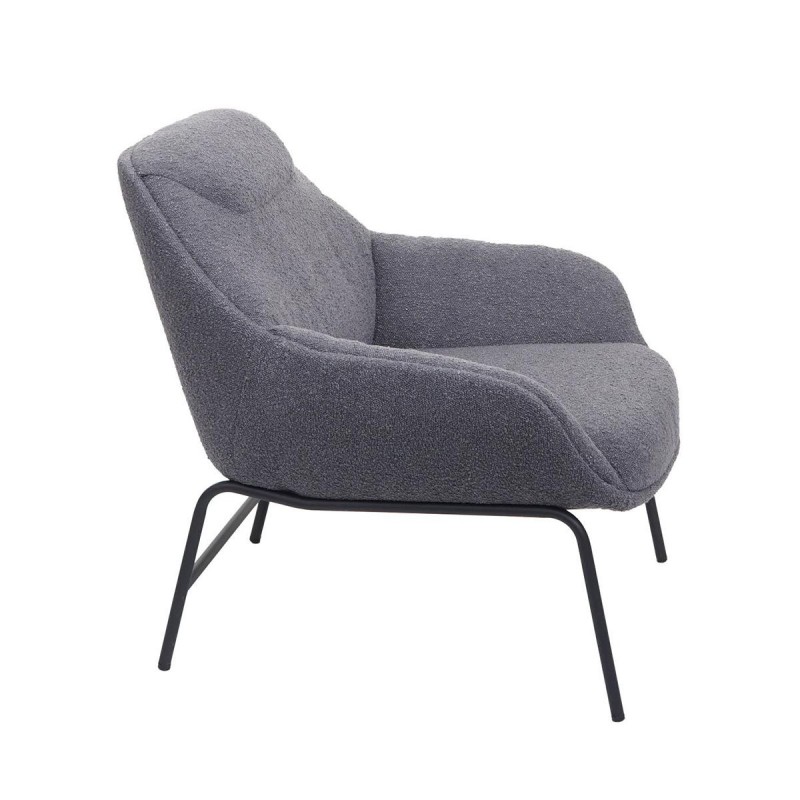 Silla de Confidente de Diseño COLTEN en Tela color Crema