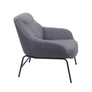Silla de Confidente de Diseño COLTEN en Tela color Crema