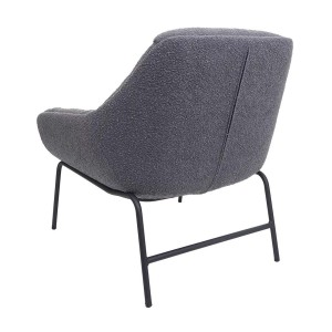 Silla de Confidente de Diseño COLTEN en Tela color Crema