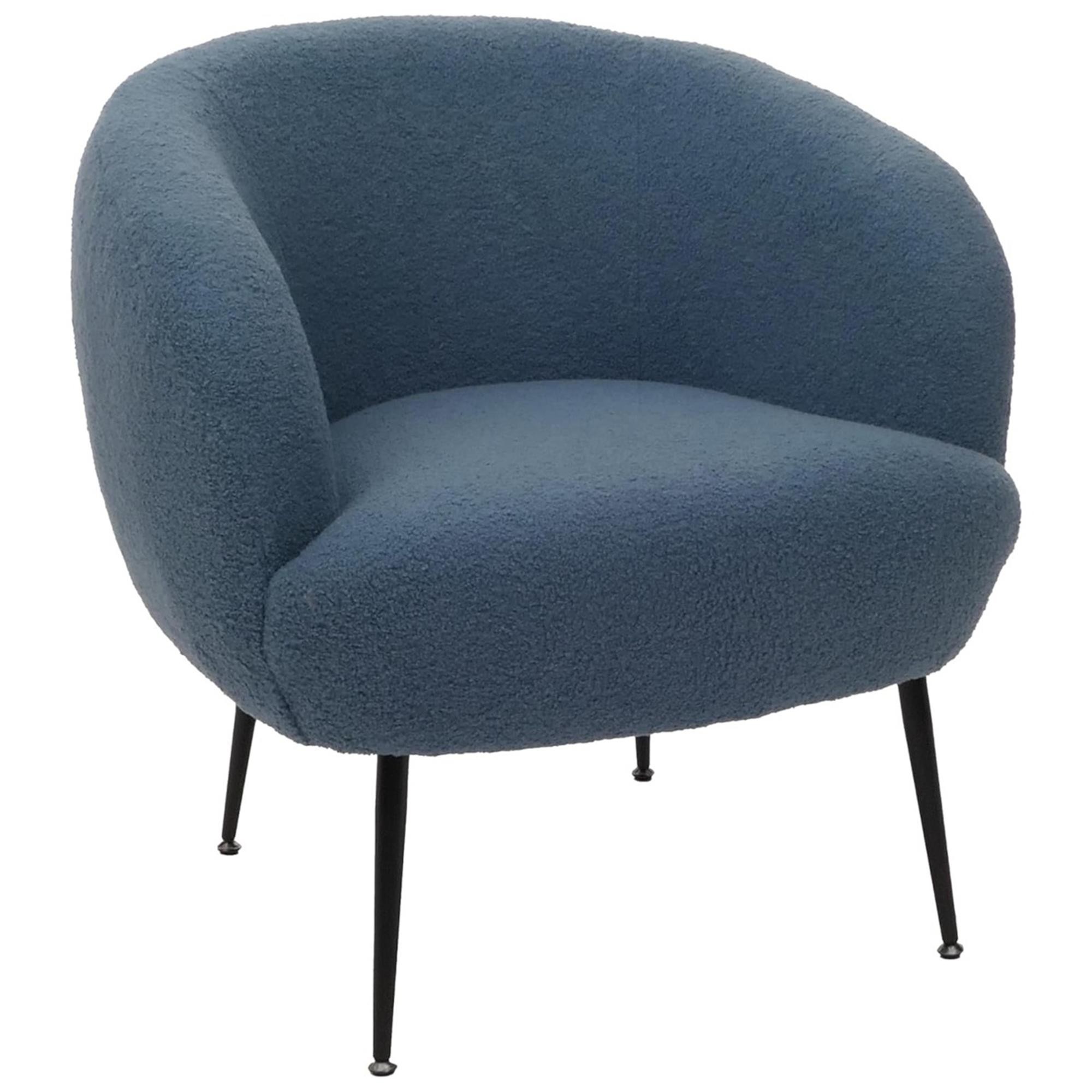 Silla de Confidente HARMONY, Gran acolchado, Diseño Moderno, en Tela color Rosa