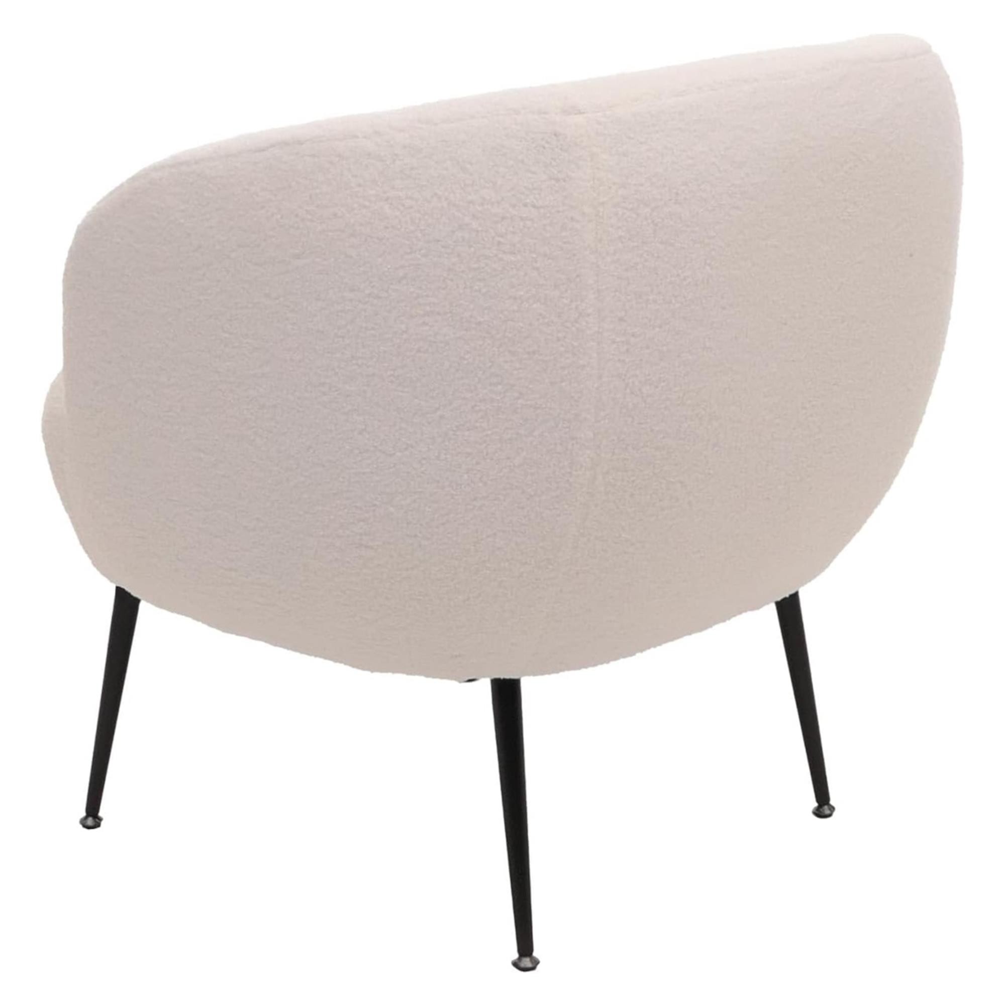 Silla de Confidente HARMONY, Gran acolchado, Diseño Moderno, en Tela color Rosa