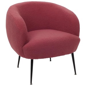 Silla de Confidente HARMONY, en Tela color Rosa
